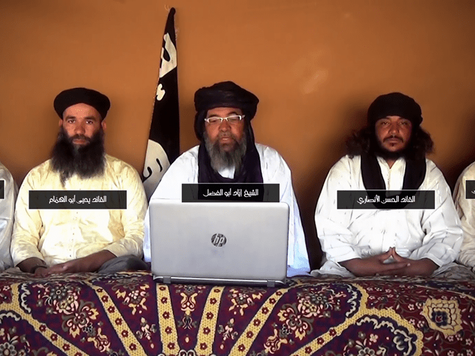 أعلنت أربع حركات مسلحة في مالي ومنطقة الساحل الاندماج في جماعة جديدة تحت مسمى "جماعة نصرة الإسلام والمسلمين"، واختارت زعيم جماعة أنصار الدين إياد أغ غالي أميرا لها