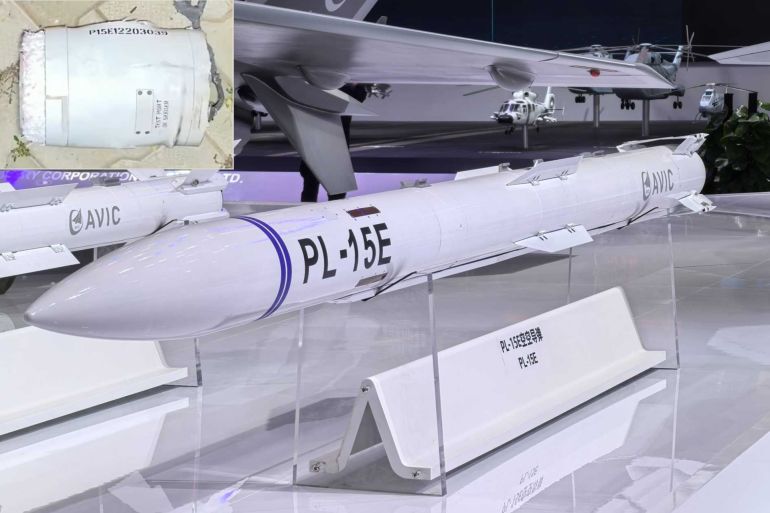 ما سر عدم استخدام الصين لسلاح الجو؟ 3 China's PL-15E air-to-air missile