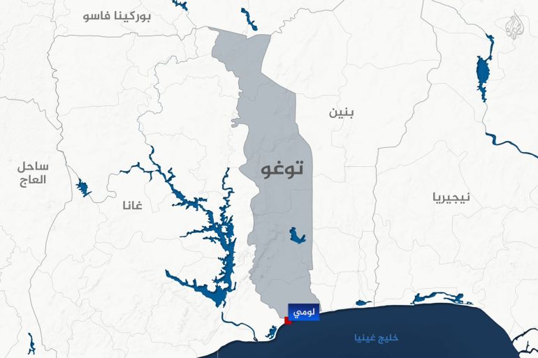 احتجاجات توغو تُعبّر عن غضب شبابي من التوريث.. لكن هل التغيير ممكن؟ 5 تصميم خاص خريطة توغو