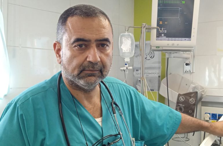 يوميات أطباء مجوّعين يعالجون مصابين بسوء التغذية بغزة 2 الدكتور أحمد الفرا اقتربنا كأطباء من مرحلة الاحتراق الوظيفي جراء الضغوط الهائلة والاستنزاف وشدة الجوع-رائد موسى-خان يونس-الجزيرة نت