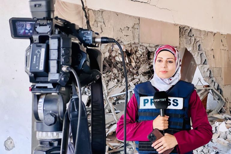 صحفيو غزة.. الخطر يحيط بأجساد أنهكها الجوع 1 ربا العجرمي