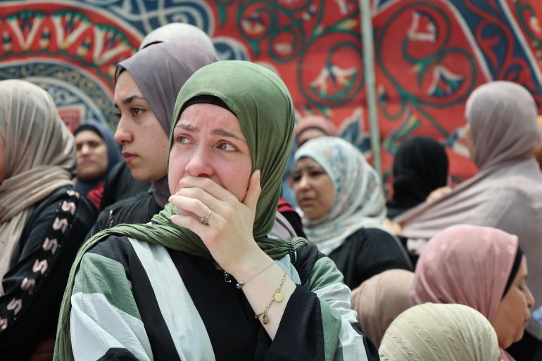الجنسية الأميركية “لا تحمي” الفلسطينيين من وحشية المستوطنين 1 صورة 1- فلسطين - رام الله- عزيزة نوفل- من وداع شهداء المزرعة الشرقية- الجزيرة