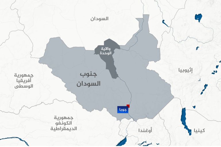 حدود ملتهبة.. أراض متنازع عليها تشعل نزاعا جديدا بين جوبا وكمبالا 1 تصميم خاص خريطة جنوب السودان