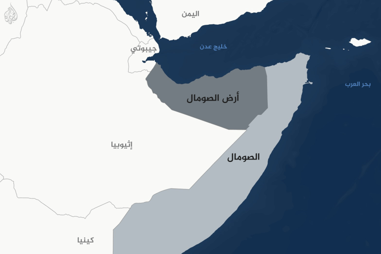 هل تشتعل حرب جديدة في البحر الأحمر قريبا؟ 2 خريطة أرض الصومال