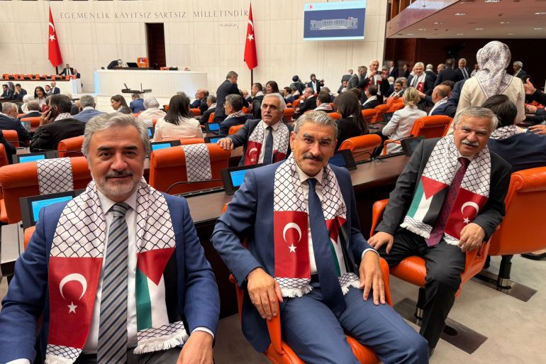 ماذا دار في جلسة البرلمان التركي الاستثنائية حول غزة؟ 3 نواب من حزب العدالة والتنمية في الاجتماع