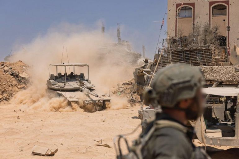 نشاط لقوات إسرائيلية في قطاع غزة، محللون يشككون في قدرة الجيش الإسرائيلي على احتلال غزة. (تصوير المتحدث باسم الجيش الإسرائيلي التي عممها للاستعمال الحر لوسائل الإعلام)