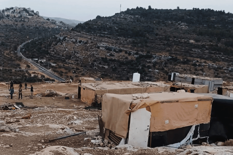 سرقة الماشية أداة المستوطنين للضغط على الفلسطينيين وترحيلهم 1 فلسطين تجمع عين أيوب البدوي غرب مدينة رام الله - 10 أغسطس 2025 (من أحد سكان التجمع خاصة بالجزيرة نت)