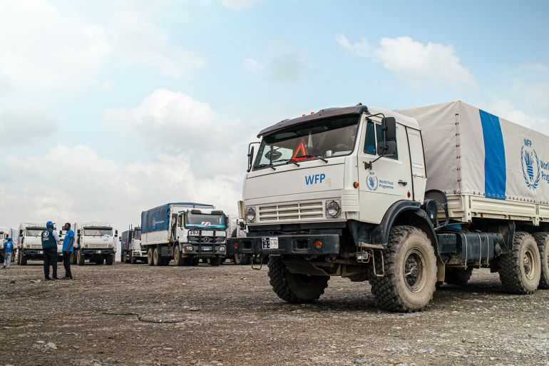 Sudan, Monday 12 November 2024 WFP Convoys heading from Port Sudan to Zamzam, Kadugli and Dilling to deliver lifesaving food aid to conflict affected communities. Photo: ©WFP/Abubakar Garelnabei