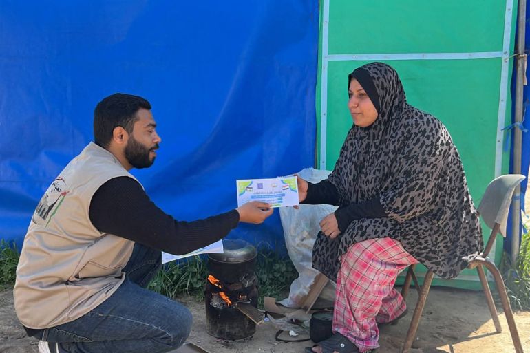 جمعية الأقصى اليمنية.. يد الخير الممدودة إلى غزة 2 أنشطة جمعية الأقصى الخيرية اليمنية أثناء تقديمها الدعم والمساعدة في غزة - المصدر: جمعية الأقصى اليمنية