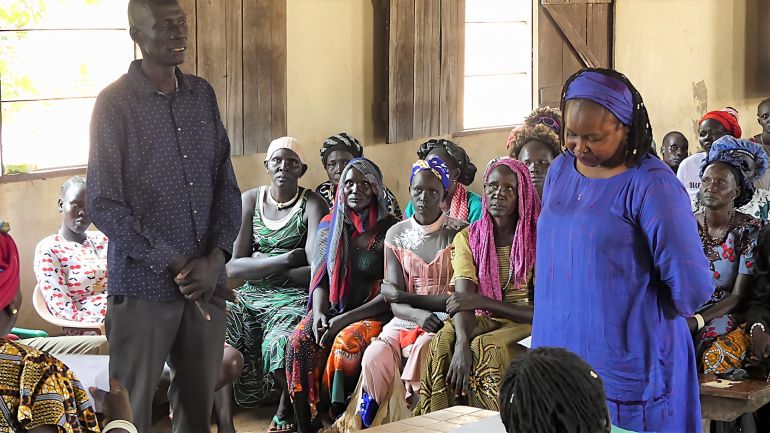 معسكرات الحماية الأممية بجنوب السودان تتحول إلى مأوى دائم 1 احدى مراكز الرعاية الصحية داخل معسكر الحماية الاممية بالعاصمة جوبا (ارشيف البعثة الاممية)