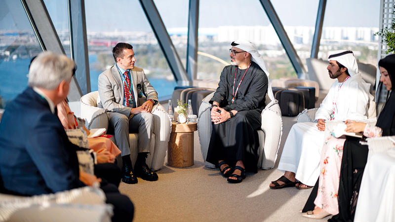 خالد بن محمد ورئيس الإكوادور يبحثان سُبل تعزيز علاقات التعاون والصداقة بين البلدين 1765159247 image