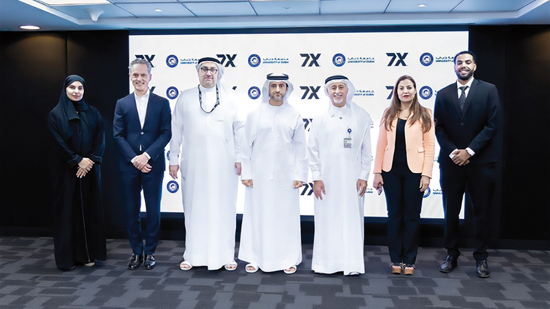 تعاون بين «سفن إكس» وجامعة دبي لتعزيز فرص التوظيف وتنمية الكفاءات الشابة 1765247705 image