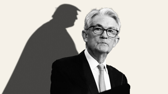 ترامب يتطلع إلى وارش وهاسيت لقيادة بنك الاحتياطي الفيدرالي في عام 2026 powell trump 01 Medium