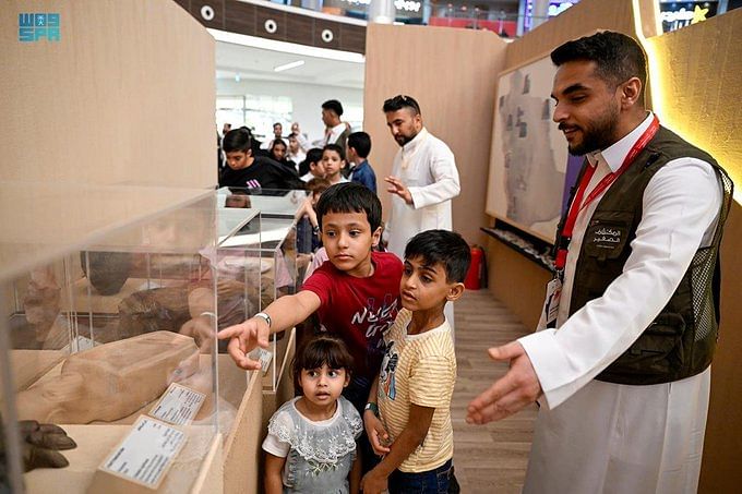 ضمن فعاليات «المكتشف الصغير».. أطفال تبوك يتعرفون على علم الآثار 2 F1pYIH4X0AA1kH3