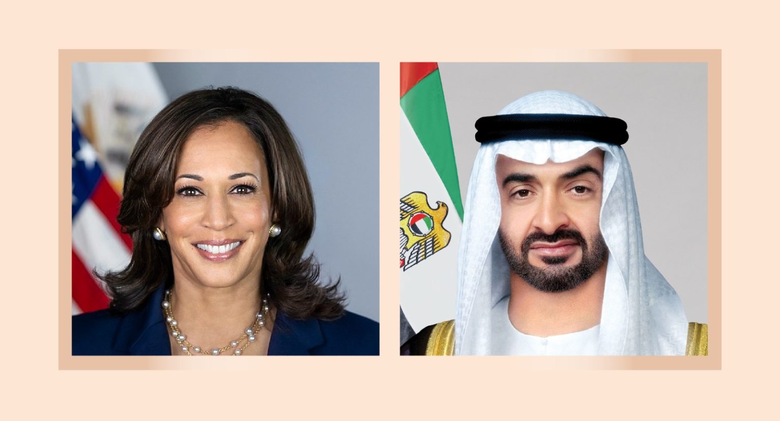 رئيس الدولة يبحث مع نائبة الرئيس الأمريكي في (cop28) العلاقات الثنائية وتطورات المنطقة 1701536763 image