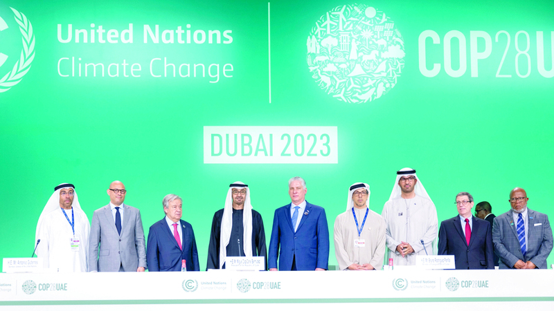 رئيس الدولة: حريصون على التعاون الدولي لإنجاح أهداف «COP28» 1701579415 image