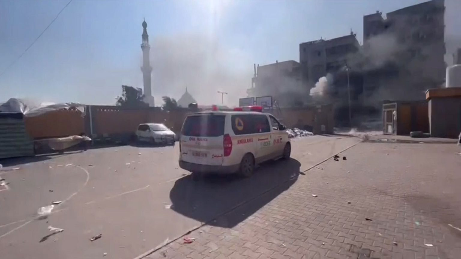 شهداء وجرحى بقصف إسرائيلي على مدرسة للنازحين شمالي غزة image 20