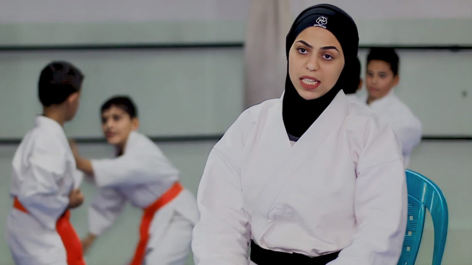 نغم أبو سمرة بطلة في الكاراتية.. شهيدة جديدة تلتحق بقوافل الرياضيين في غزة image 1705249406