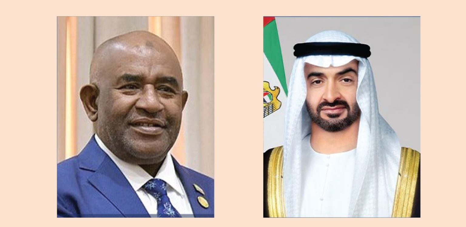 رئيس الدولة ورئيس جمهورية القمر المتحدة يبحثان هاتفياً علاقات البلدين 1707062784 image