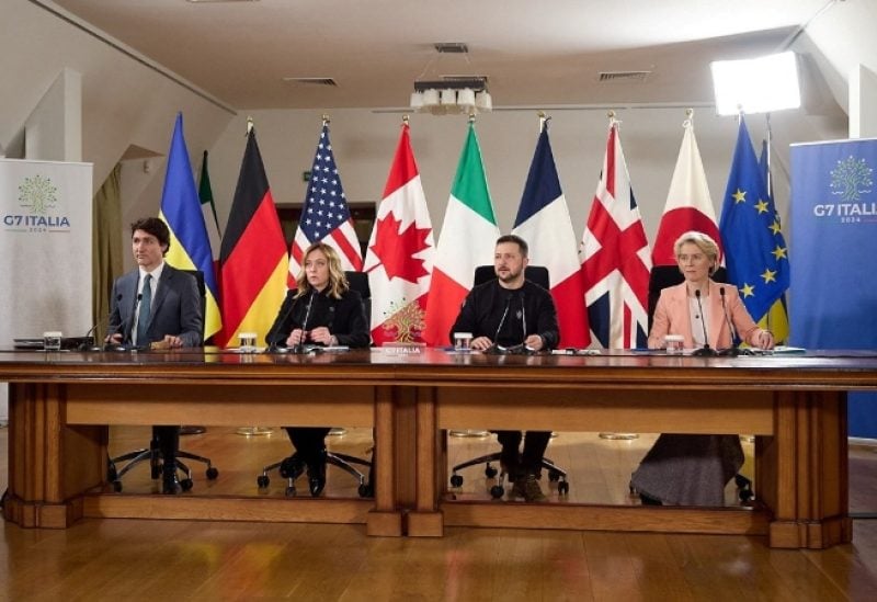 قادة مجموعة السبع يتعهدون بدعم أوكرانيا في ذكرى الحرب 1708817853 image