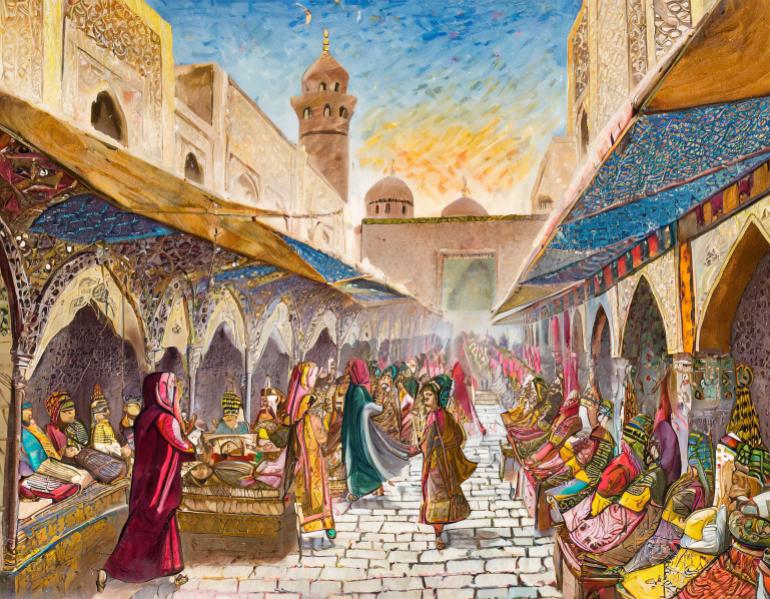 حياة علمية وحركة حضارية.. مغاربة وأندلسيون في مدن الشام المملوكية 1 مدينة مملوكية في القرن الرابع عشر الجزيرة/فايرفلاي