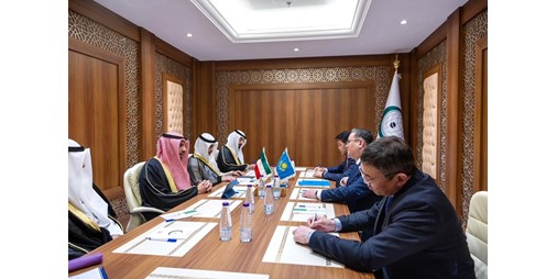 وزير الخارجية بحث مع نظيره الكازاخستاني أطر التنسيق المشترك بين البلدين 1227551 1