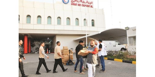 «الهلال الأحمر»: توزيع 3 آلاف سلة غذائية و33 ألف وجبة إفطار على الأسر المحتاجة 1228926 1