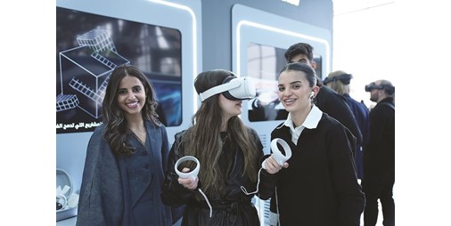 طالبات AUM يحضرن فعاليات المؤتمر التقني الدولي LEAP 1229458 3