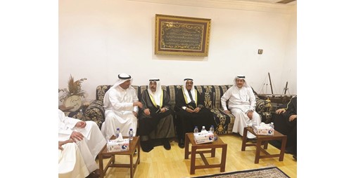 وزير العدل استقبل المهنئين برمضان 1229462 5