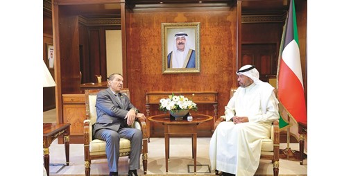 وزير الخارجية يبحث مع وزير التخطيط الليبي المكلف تعزيز العلاقات الثنائية 1229745 1