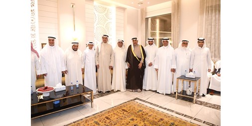 ديوان الجارالله الخرافي استقبل المهنئين برمضان 1229748 6