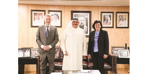 شركة علي عبدالوهاب المطوع التجارية استقبلت سفير الاتحاد السويسري لدى الكويت 1229969 1