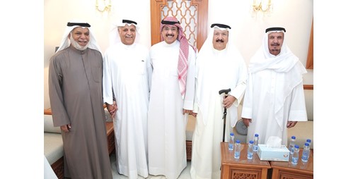 ديوان الهيفي استقبل المهنئين بالشهر الفضيل 1229990 1