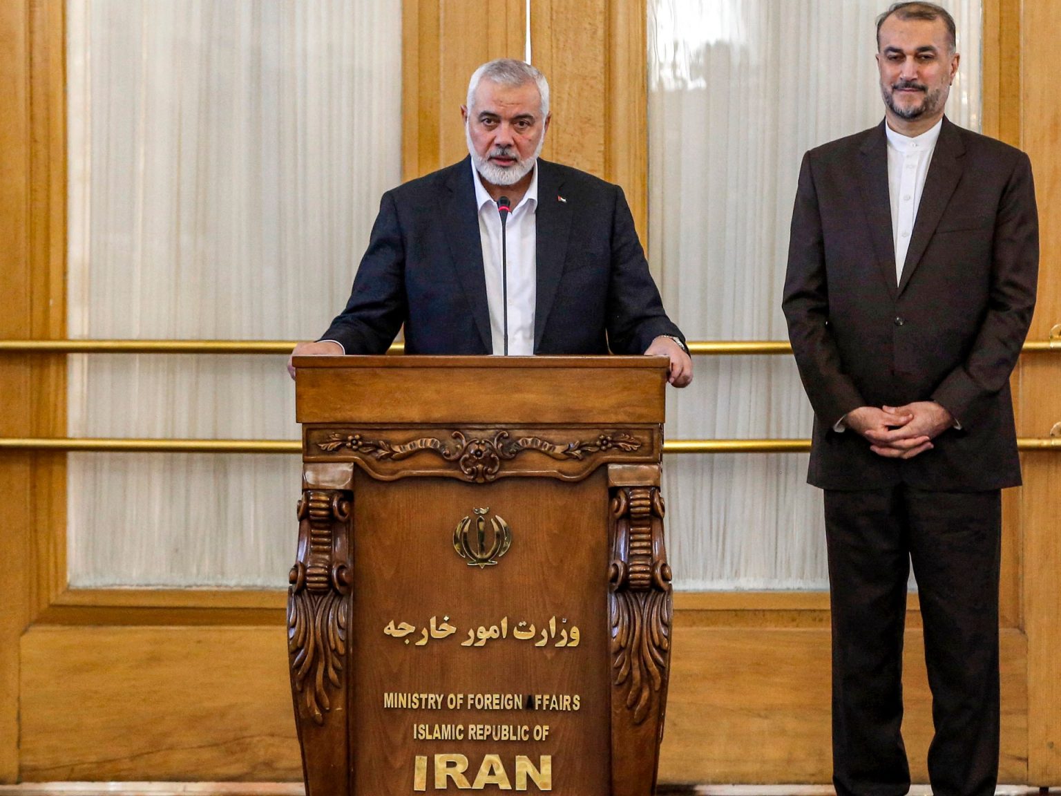 هنية من طهران: إسرائيل تعيش عزلة غير مسبوقة ٢ 1711471860