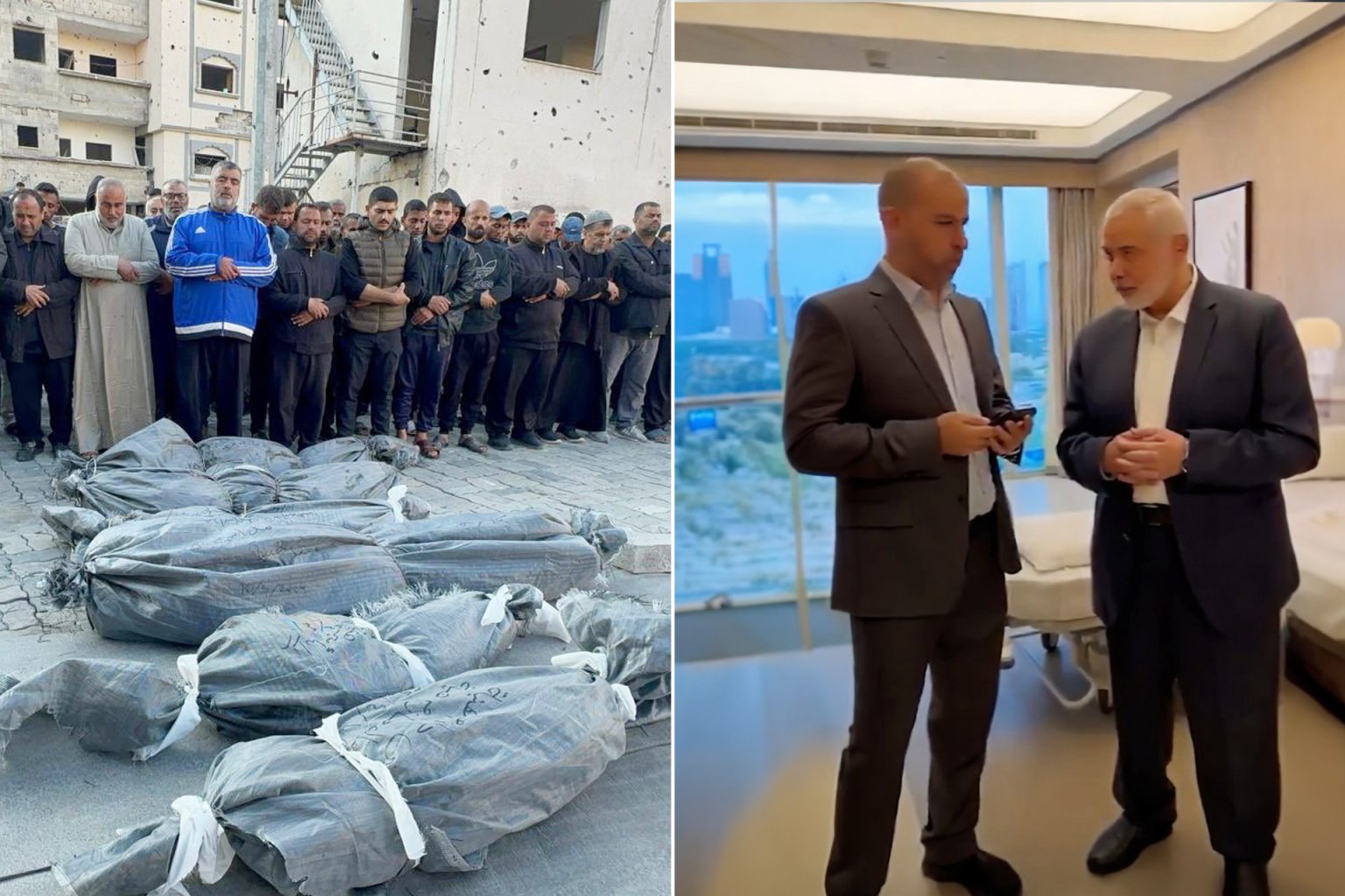 إكمال هنية جولتَه عند سماعه خبر استشهاد أبنائه يثير إعجاب المغردين 200 1712833056