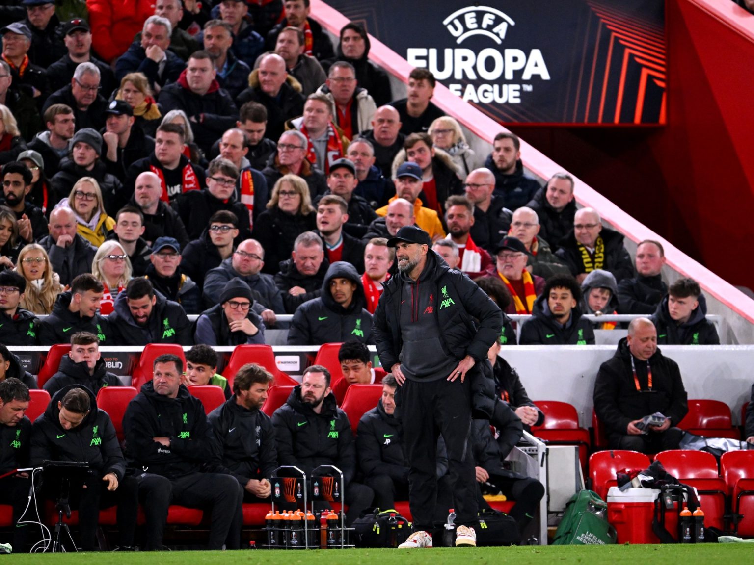 “لن يناموا جيدا”.. كلوب يتحدث عن حالة لاعبي ليفربول بعد خسارتهم الثقيلة أمام أتلانتا 2148318666 1713003948