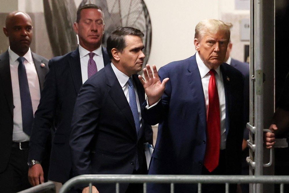 الادعاء يتهم ترمب بانتهاك حظر النشر في قضية «المال الخفي» 2379071