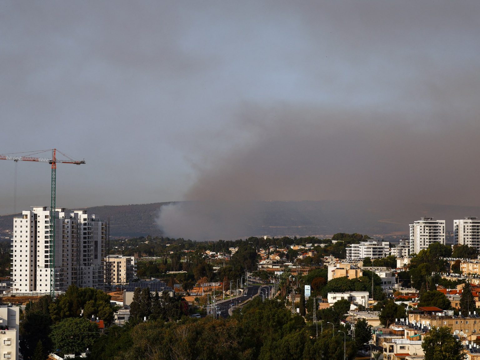 لأول مرة منذ نوفمبر الماضي.. صواريخ من لبنان تستهدف نهاريا شمال إسرائيل nahariya 1712088305