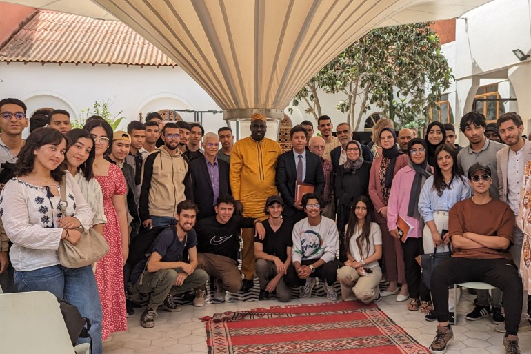"شفرة الموحدين" سر صمود بنايات تاريخية في وجه زلزال الحوز 7 عبد الغني بلوط/ المدرسة الوطنية للهندسة بمراكش/ المدرسة الوطنية للهندسة بمراكش/ طلبة المدرسة تابعوا باهتمام ندوة التراث الثقافي لمدينة مراكش