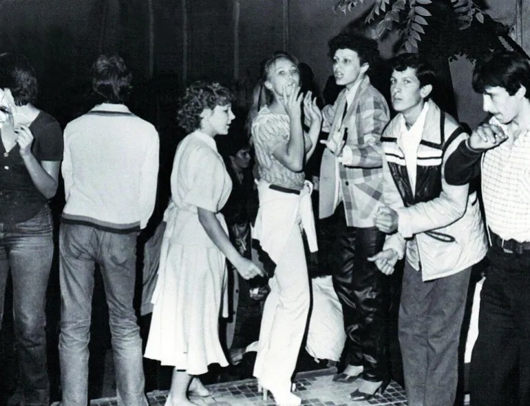 Recognising the futility of banning disco clubs, Soviet authorities allowed dance spaces to open exclusively through state youth leagues called Komsomols [File: Photo courtesy of Ostinato Records]