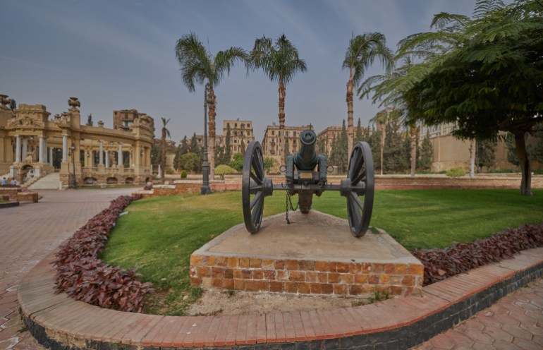 Cairo, Egypt- January 28 2023: Abdeen Palace in Cairo, Egypt 19th-century palace built by Khedive Ismail served as Egypt's seat of government from 1874 until July Revolution in1952