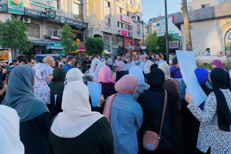 ‪احتجاجات ضد قمع أمن السلطة 1 المصدر: لجنة أهالي المعتقلين السياسيين