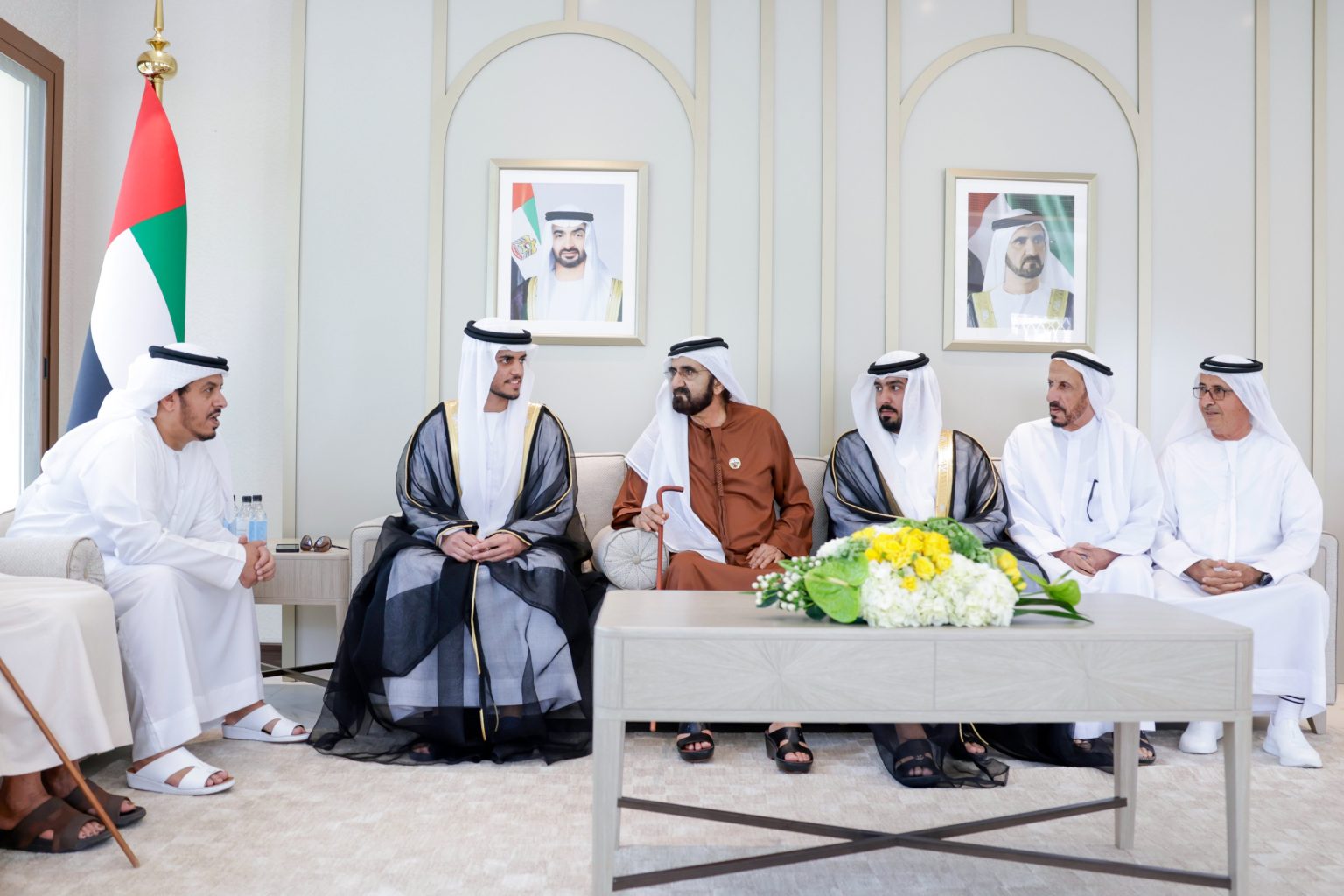 محمد بن راشد يحضر أفراح الكتبي والمزروعي 1744887202 image