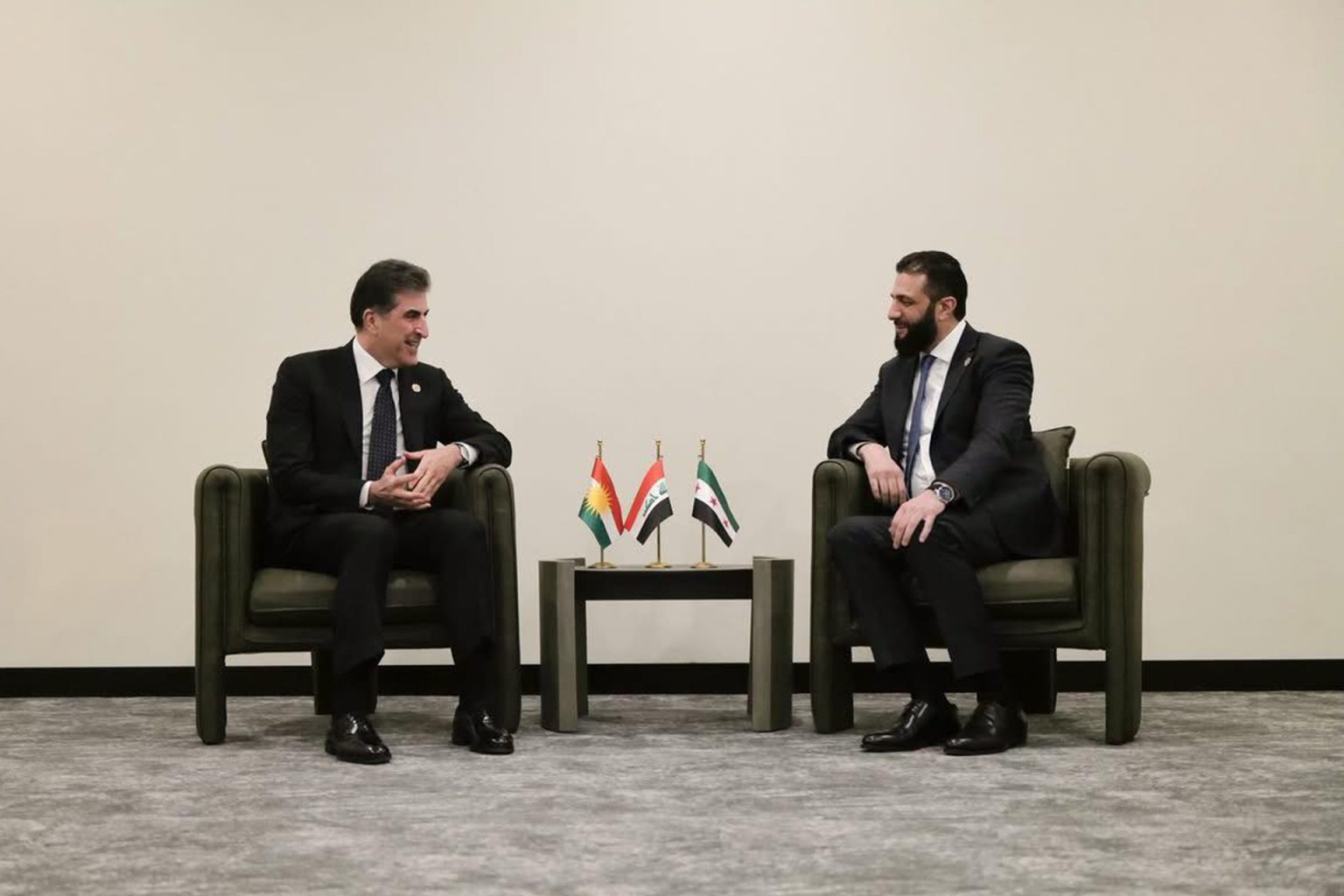 هل يرسم لقاء الشرع والبارزاني مسار توافق كردي سوري؟ 34D9815D982D8AB 1744632131