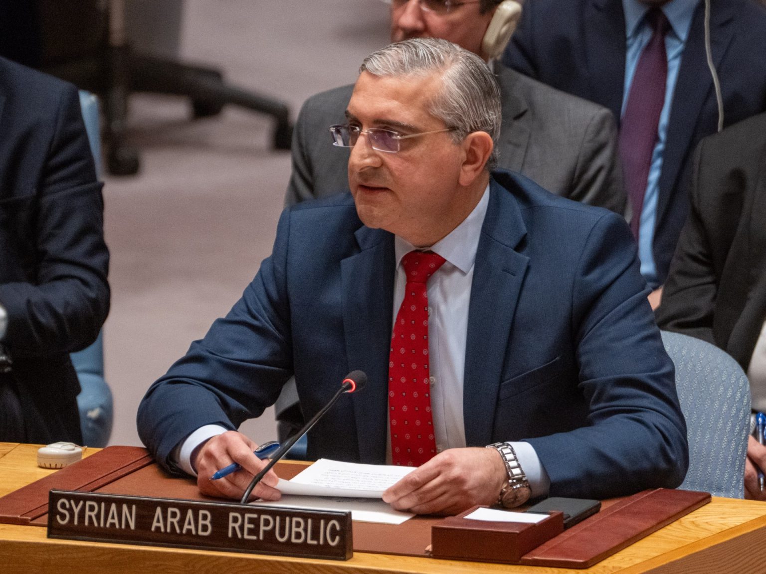 سوريا أمام مجلس الأمن: إسرائيل تسرق مياهنا وحولت مسارات الأنهار 8945 1744309365