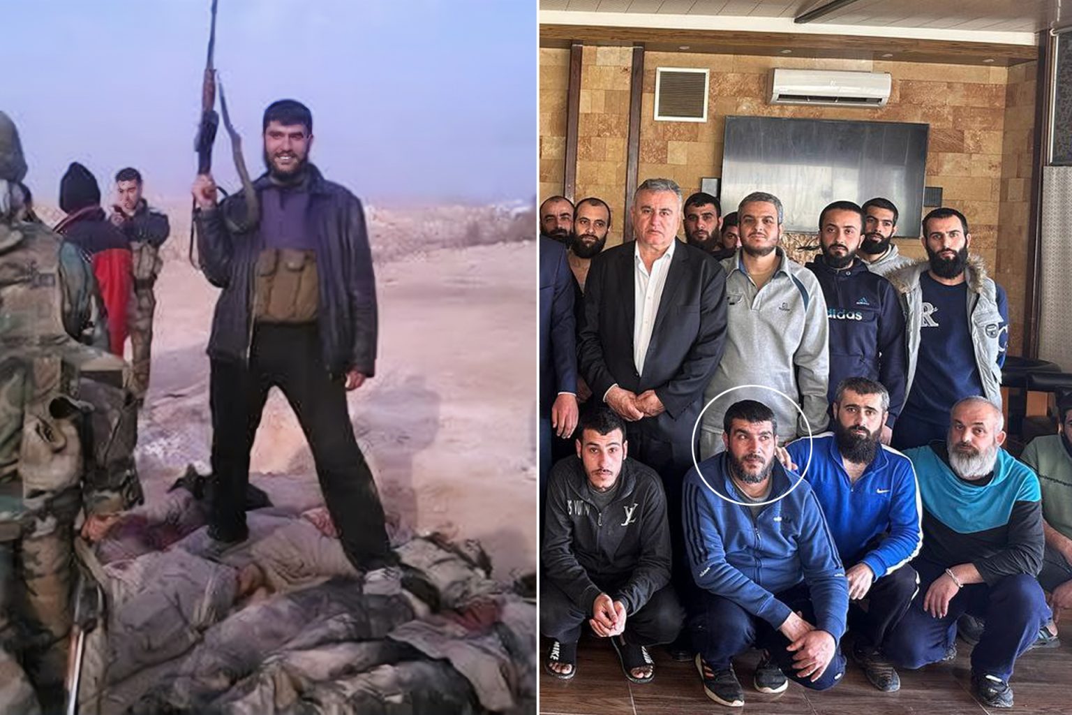 صور توثق جرائم مقاتل بصفوف الأسد تشعل جدلا واسعا بعد إطلاق سراحه D8B3D98AEM copy 1745300642