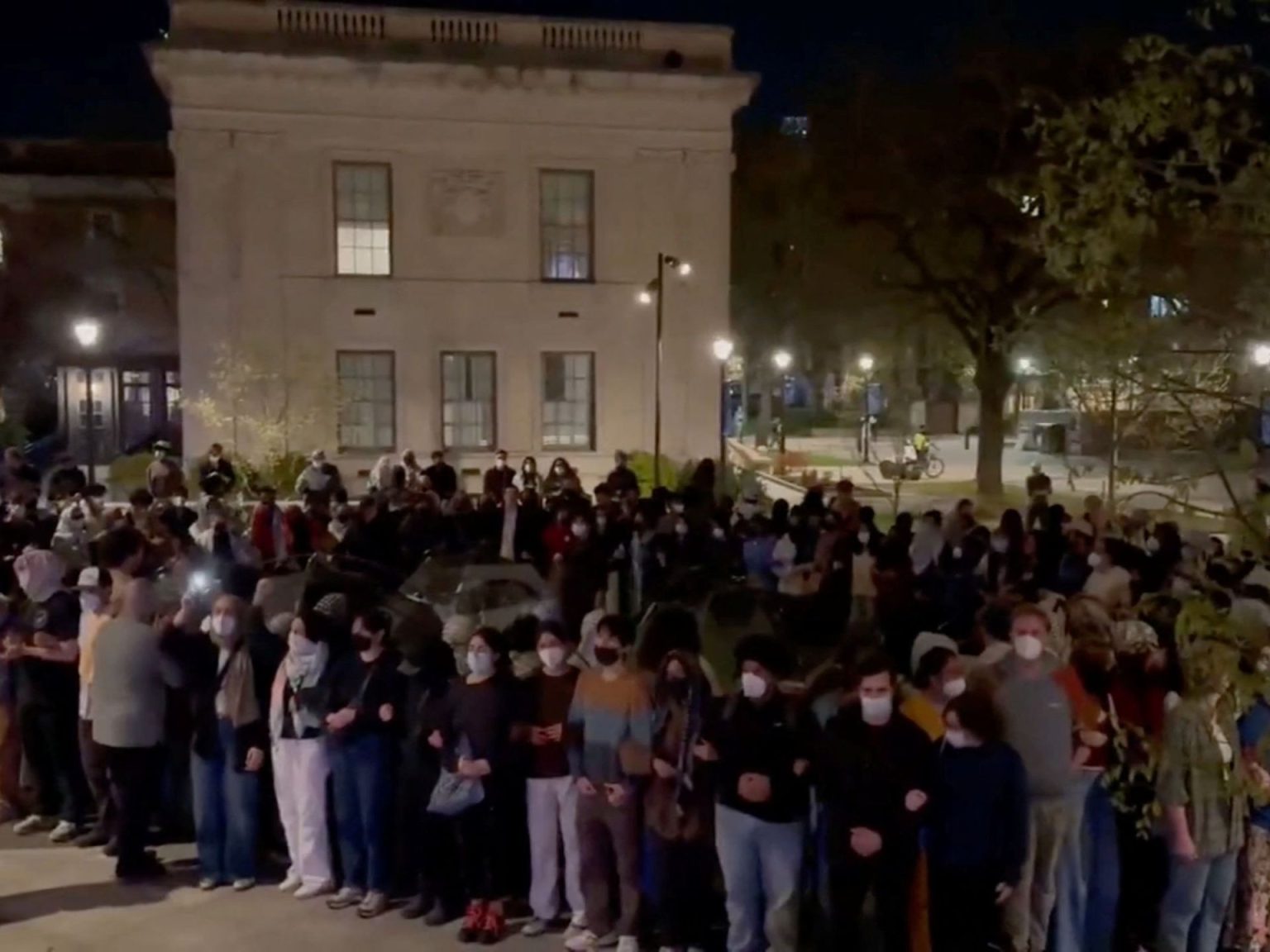 مظاهرة ضد زيارة بن غفير لجامعة ييل الأميركية RC2W3EAJ9YMI 1745471193