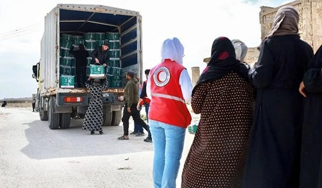 "إغاثي الملك سلمان" يوزع مساعدات غذائية في سوريا واليمن ajel2F2025 04 122F1ld9imp12FIMG 20250412 WA0017