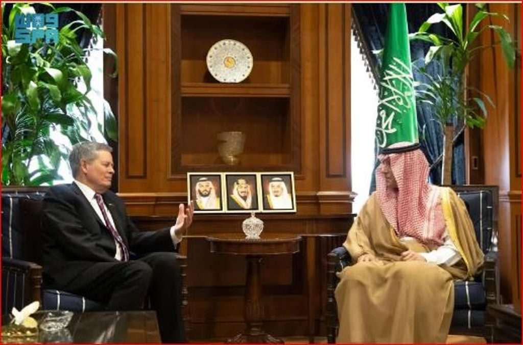 «الجبير» يستقبل عضو لجنة العلاقات الخارجية بمجلس الشيوخ الأمريكي ajel2F2025 04 232F0sf48eve2FD8A7D984D8ACD8A8D98AD8B1