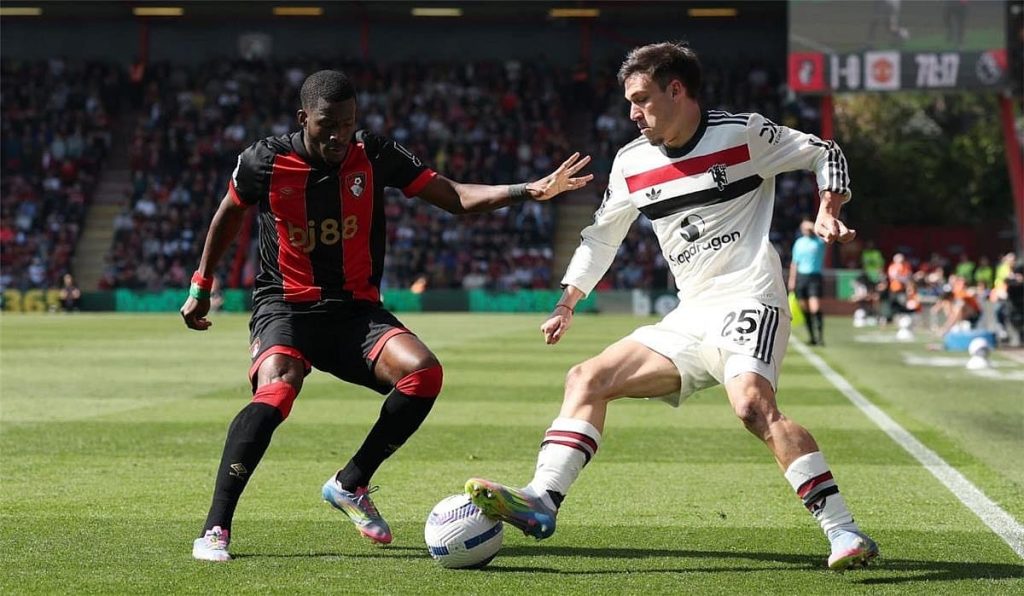 التعادل يحسم مباراة بورنموث ومانشستر يونايتد في الدوري الإنجليزي ajel2F2025 04 272F69k1e90o2Fbeb293e9 dbb4 4bf3 98c3 090808f01200